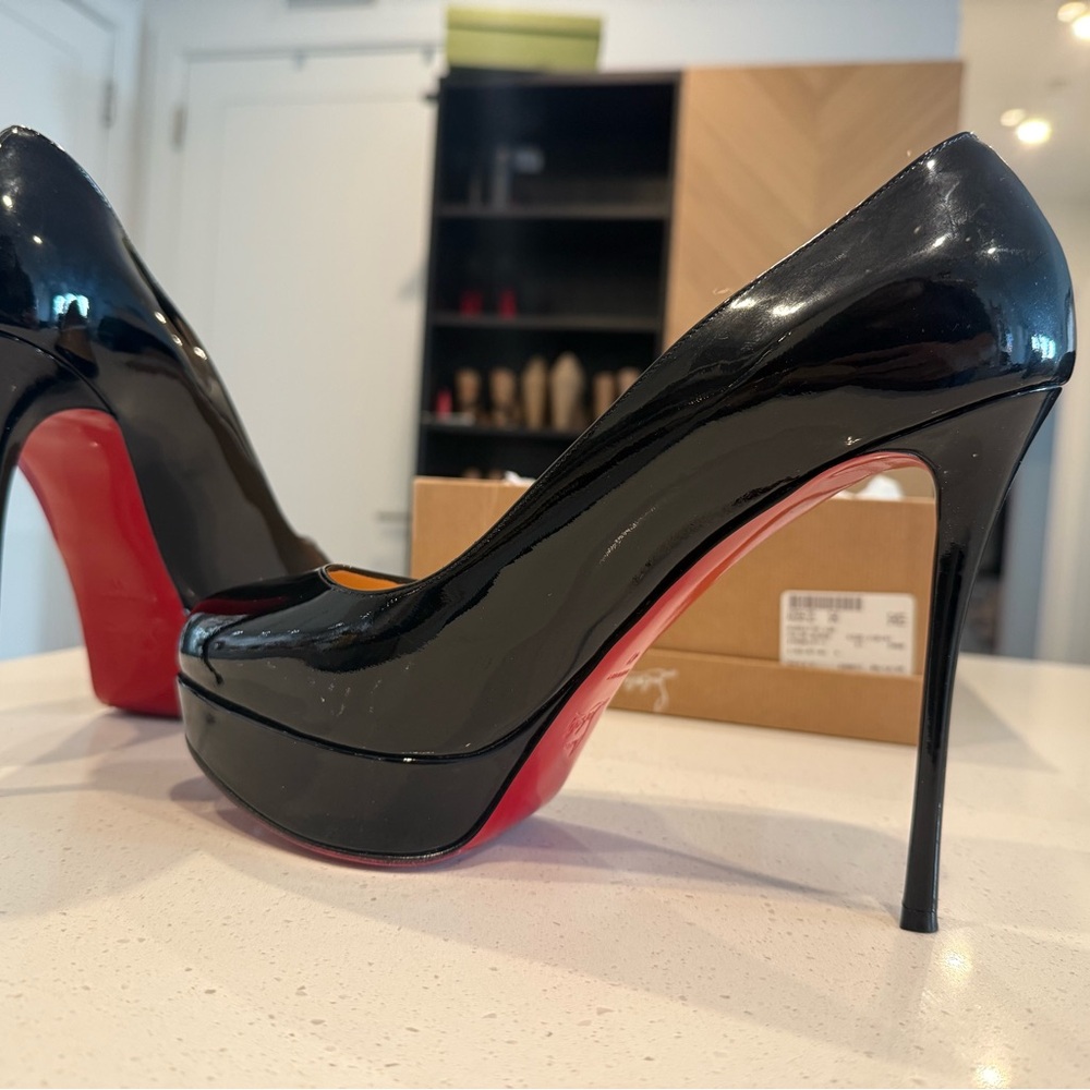 Christian Louboutin Black Dirditta Heels